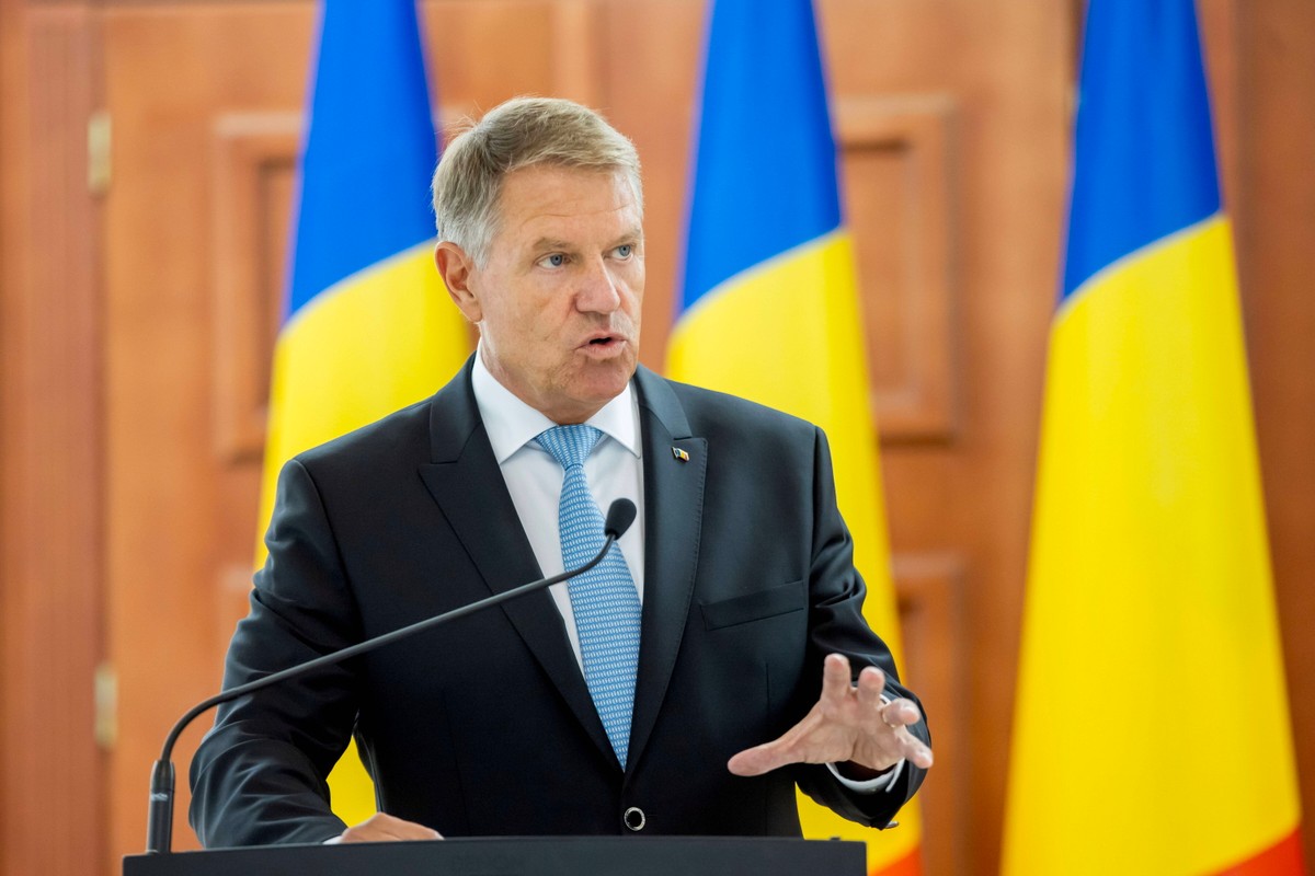 Prezydent Rumunii Klaus Iohannis