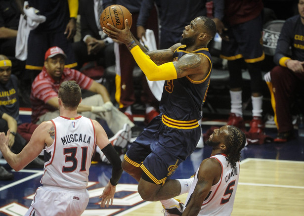 Liga NBA: Cavaliers wygrali pierwszy półfinał z Hawks