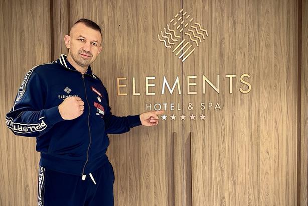 Tomasz Adamek w Elements Hotel&Spa w Świeradowie-Zdroju