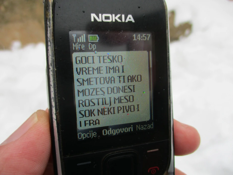 Poslednja poruka koju je poslao Miroslav Mitić komšiji Goranu Filipoviću, tri dana pre nego što je pronađen mrtav