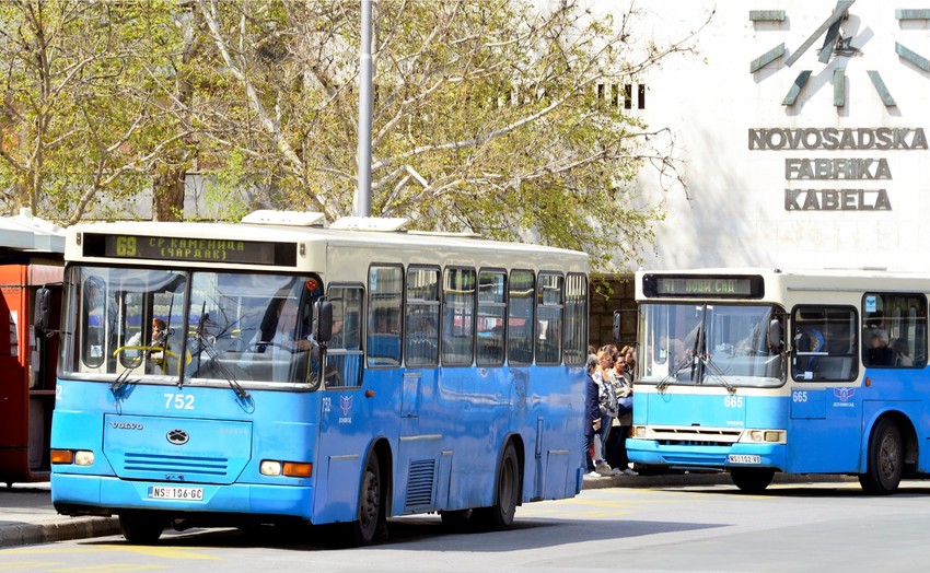 Novi Sad GSP autobus 