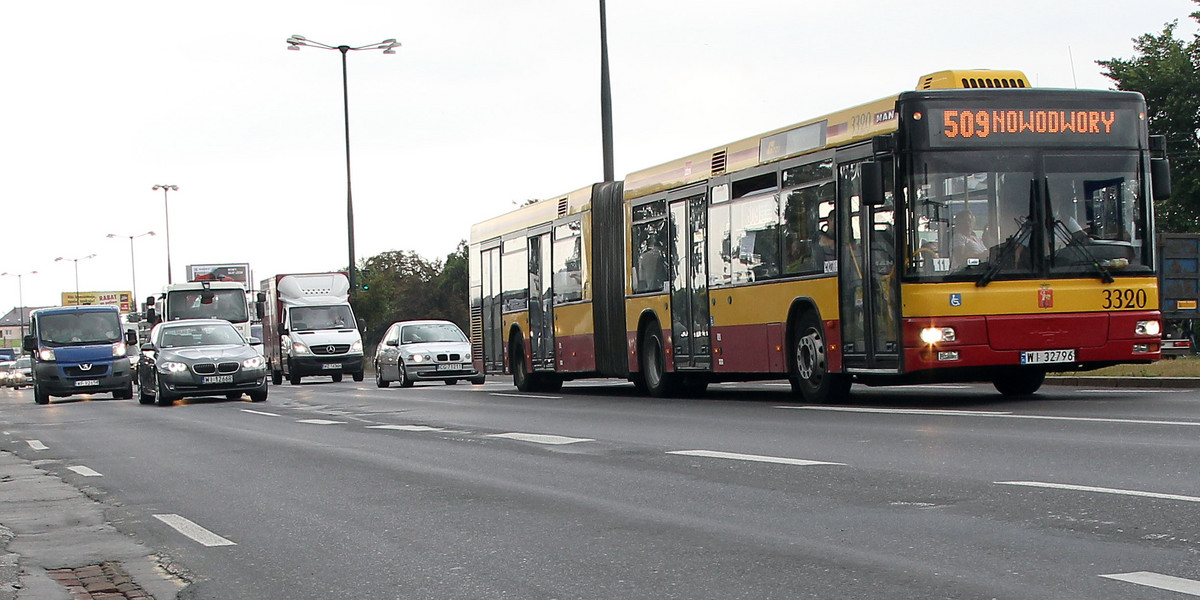 Remont na ulicy Modlińskiej