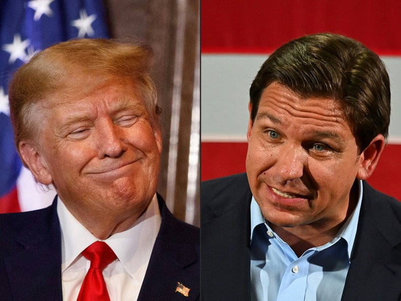 Donald Trump, Ron DeSantis