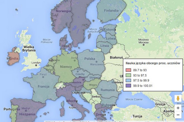 Polscy uczniowie w czołówce Europy. 98 proc. dzieci uczy się języka obcego