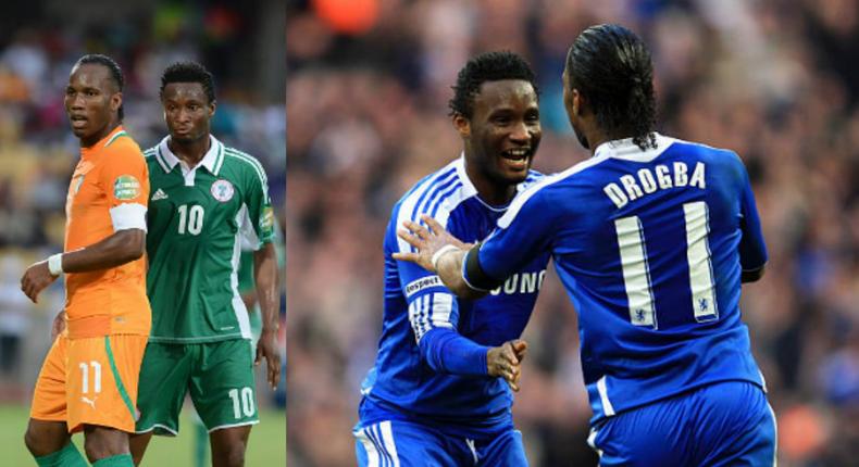 Chelsea legend Didier Drogba salutes Mikel Obi on retirement