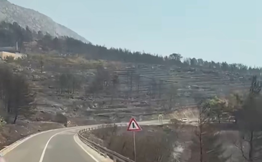 Vožnja magistralom kod Omiša