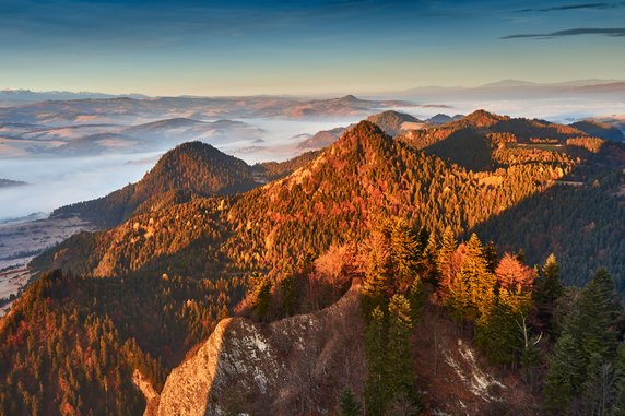 Trzy Korony - 982 m n.p.m. - Pieniny