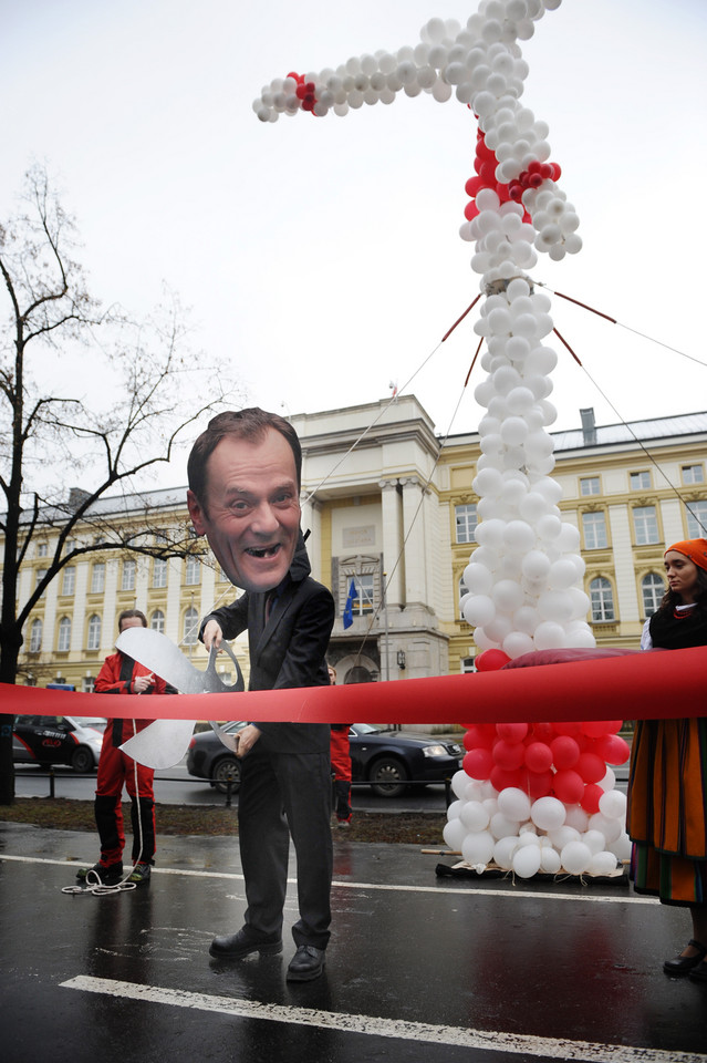 WARSZAWA GREENPEACE HAPPENING