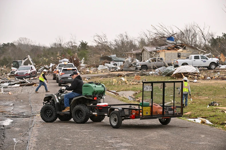Oluja u SAD - Kejv Siti, Arkansas