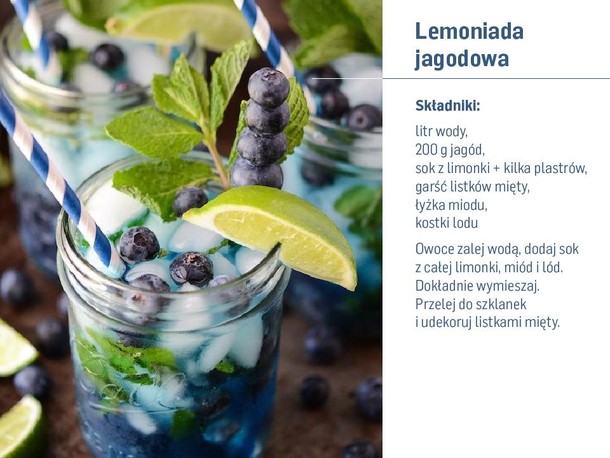 Lemoniada jagodowa przepis