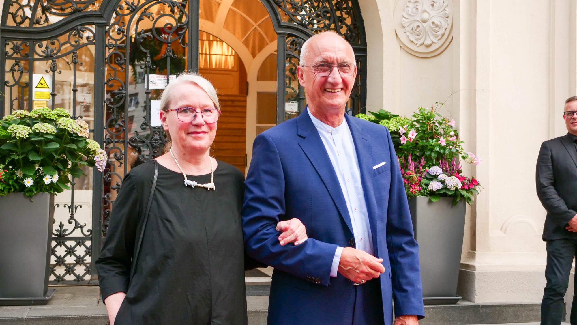 Manželia Banášovci na Slovenke roka 2024.