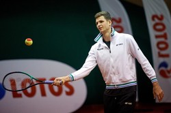 Hubert Hurkacz: Dzieci zrobiły przez rok większy postęp ode mnie