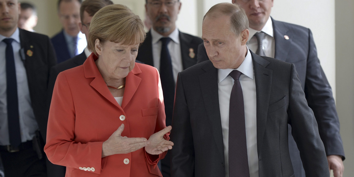 merkel i putin