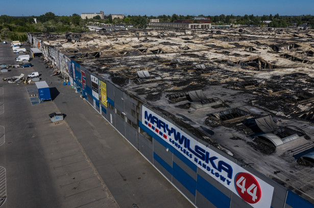 Warszawski ratusz szuka możliwości wsparcia kupców z centrum handlowego Marywilska 44, które doszczętnie spłonęło w weekend