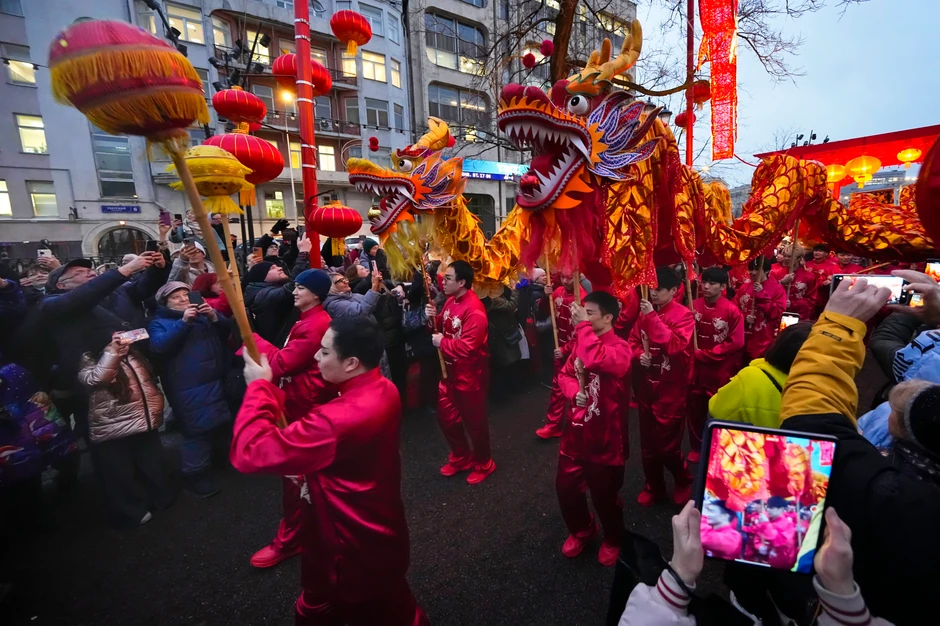 Proslava Lunarne nove godine u Moskvi