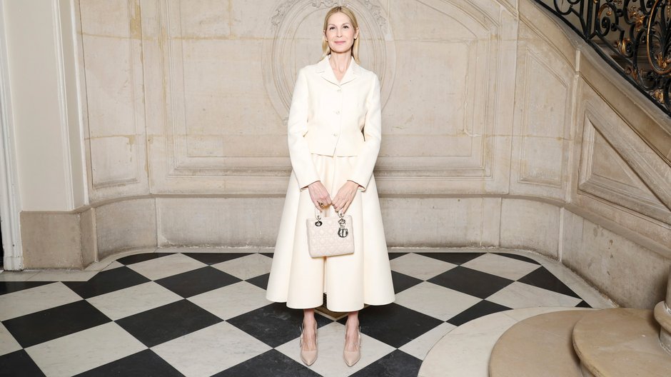 Kelly Rutherford na pokazie Dior/ fot. Launchmetrics Spotlight