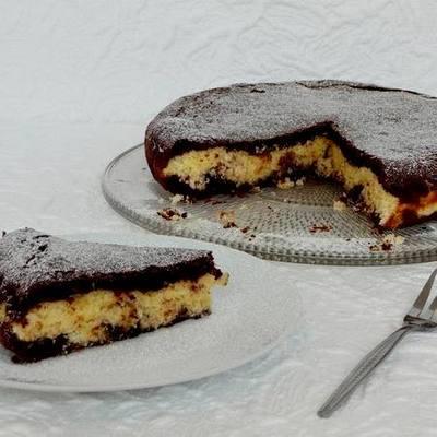 Kókuszos brownie torta