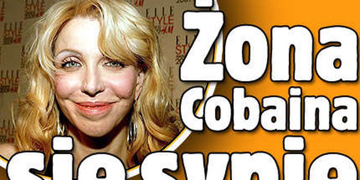 Żona Cobaina się sypie