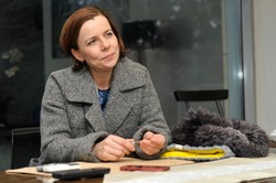 Agata Kulesza wśród ciężarnych zakonnic