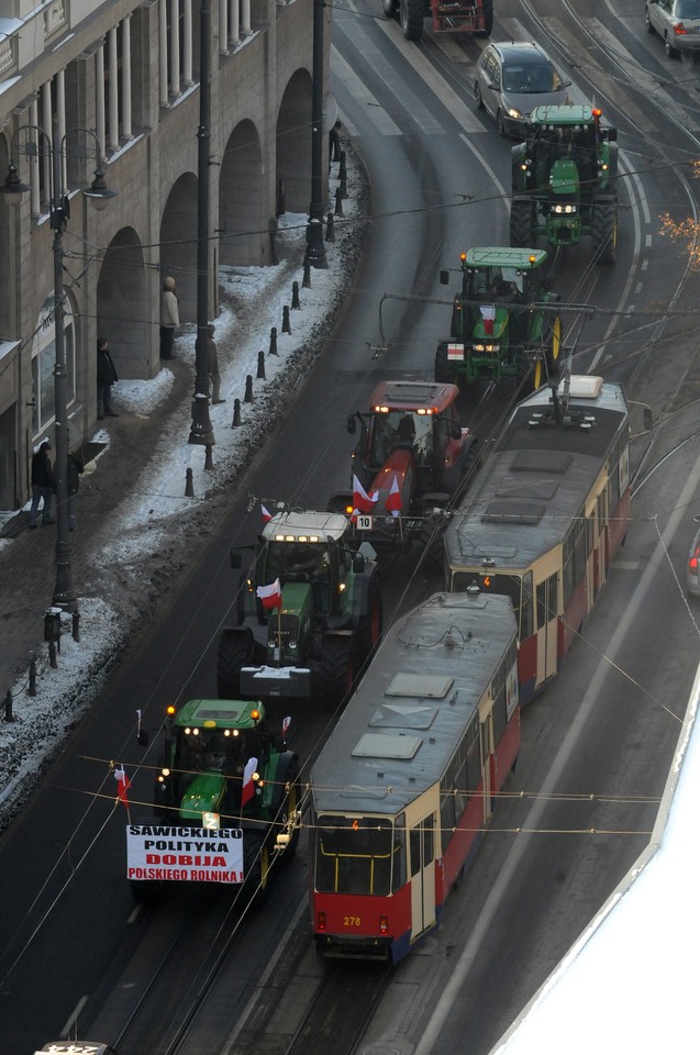 BYDGOSZCZ PROTEST ROLNIKÓW