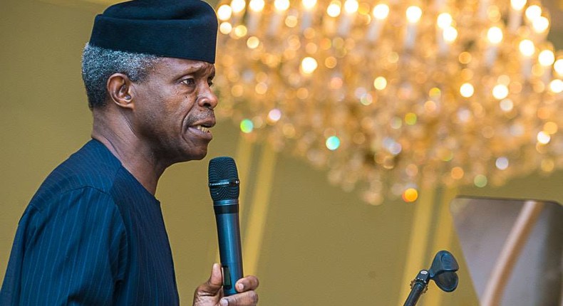 Nigeria's Vice President, Prof. Yemi Osinbajo