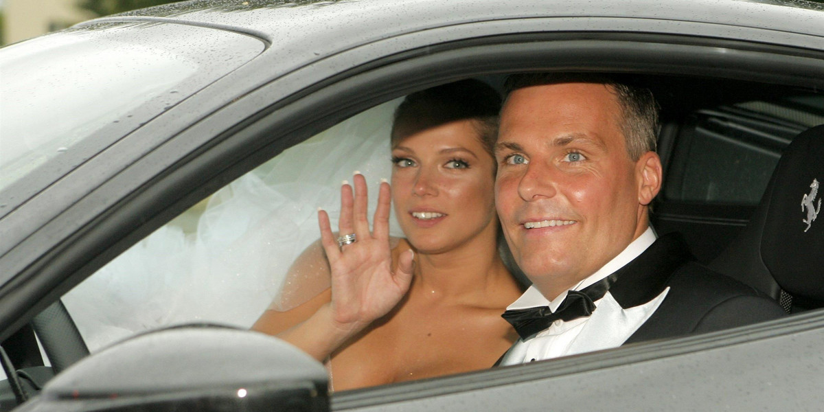 Joanna Liszowska poślubiła szwedzkiego milionera Olę Serneke w lipcu 2010 r.