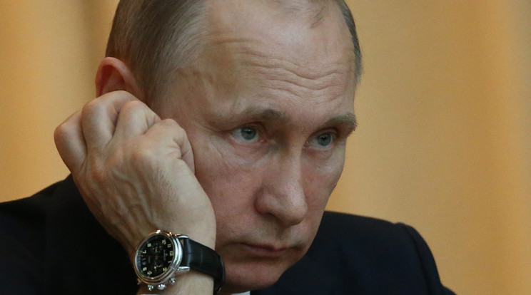 A brit  Sun szerint Vlagyimir Putyin karóragyűjteménye százmilliókat érhet /Fotó: Getty Images