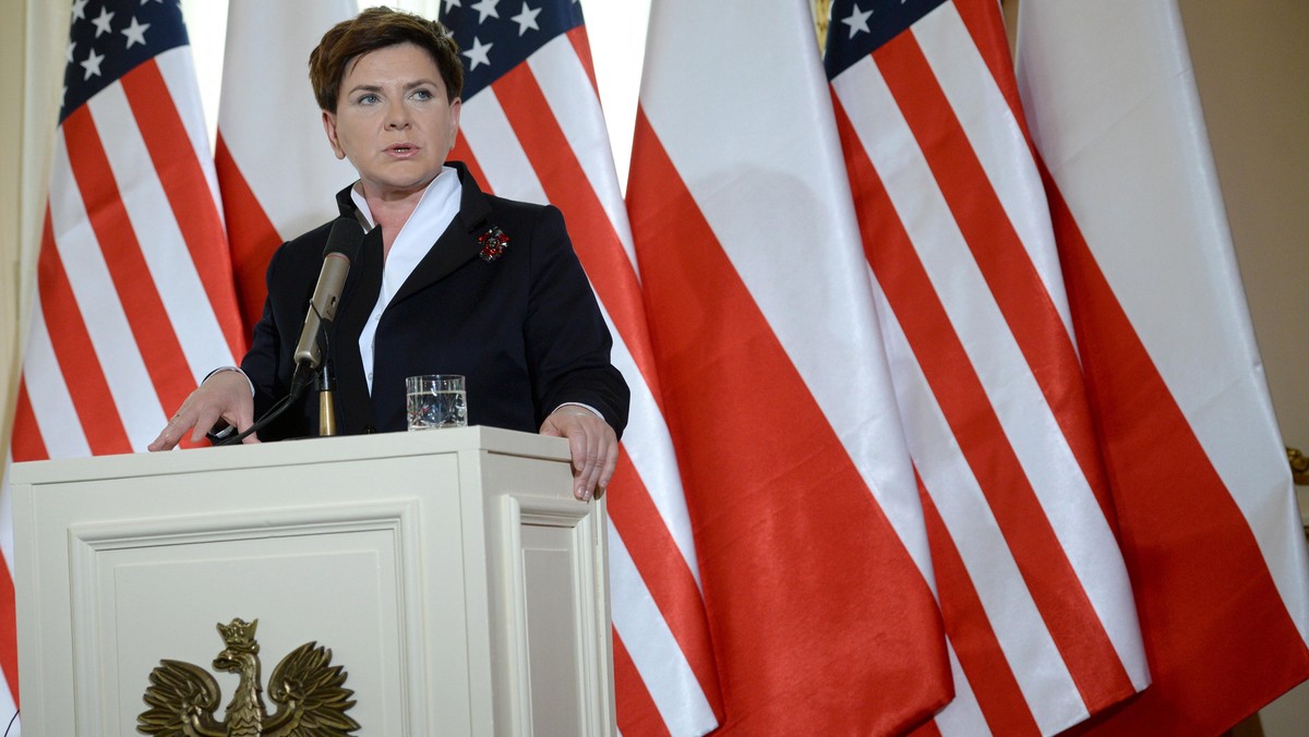 Beata Szydło, USA