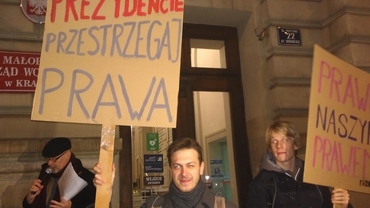 Protest przeciw PiS