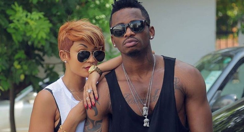 Diamond and Zari Hassan