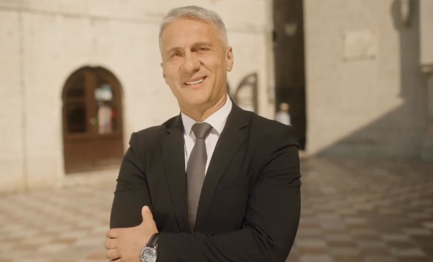 Bývalý poradca čiernohorského prezidenta Dejan Vukšić. 