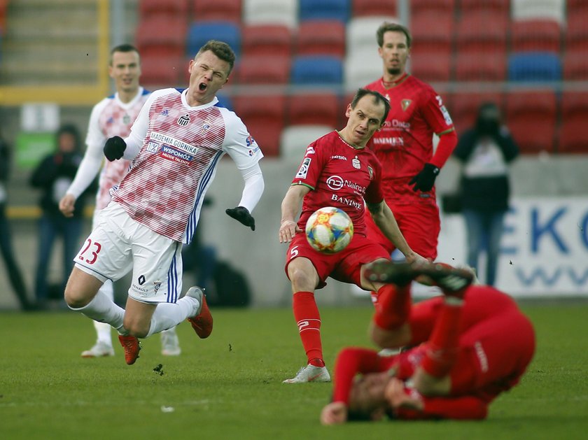 Pilka Nozna. Ekstraklasa. Gornik Zabrze - Zaglebie Sosnowiec. 23.02.2019