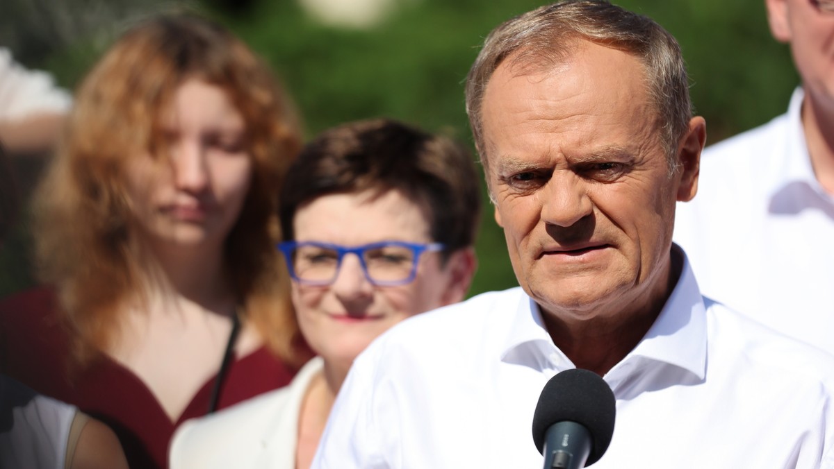 Donald Tusk oburzony po tekście Onetu. "Mają gęby pełne frazesów"