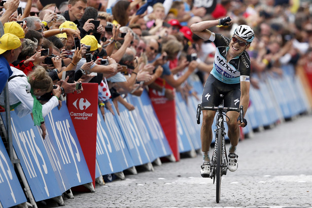 Tour de France: Martin wygrał 4. etap i został liderem