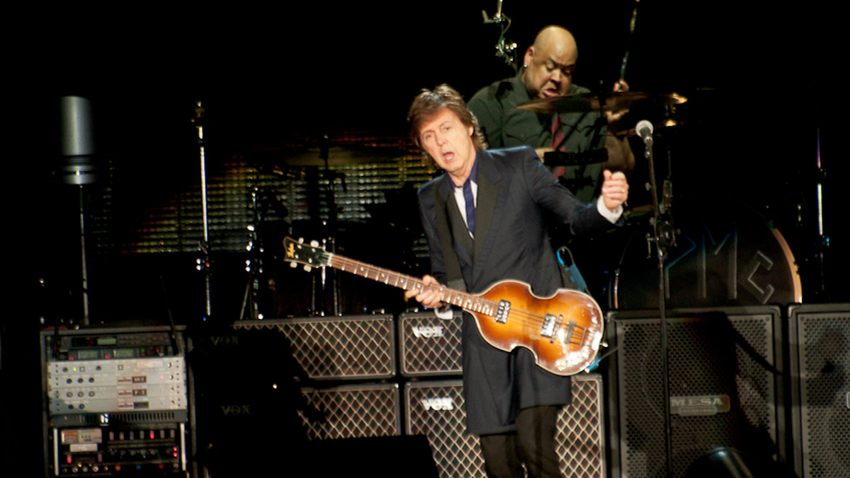 Paul McCartney na Stadionie Narodowym w Warszawie (fot. Artur Rawicz/Onet)