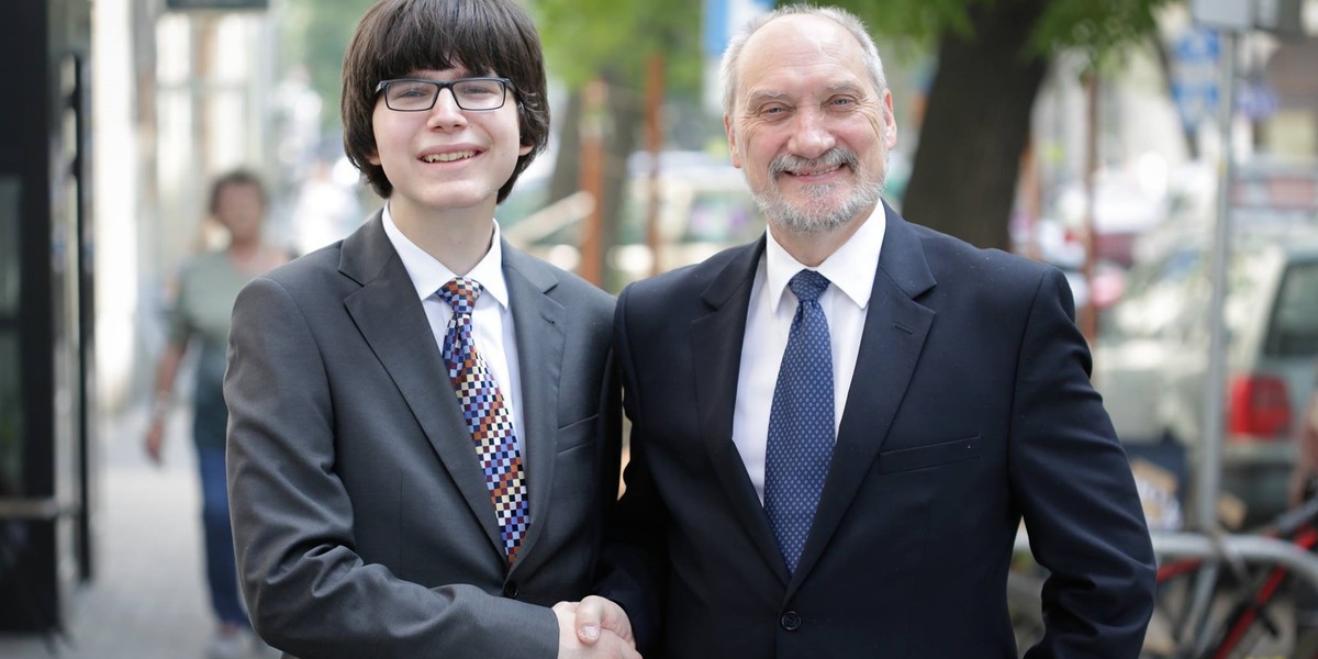 Edmund Janniger i Antoni Macierewicz