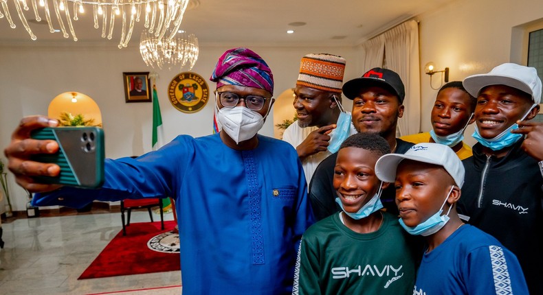 Babajide Sanwo-Olu and the Ikorodu Bois [Twitter]