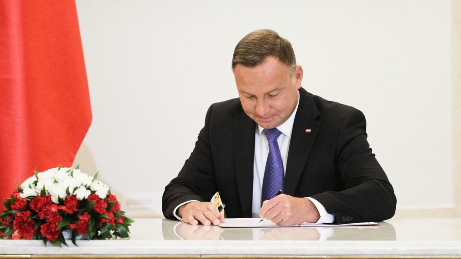 Prezydent Andrzej Duda