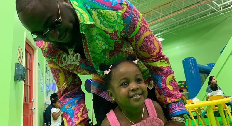 Check out the cute photos from Davido's daughter's birthday party held in the U.S. [Instagram/DavidoOfficial]