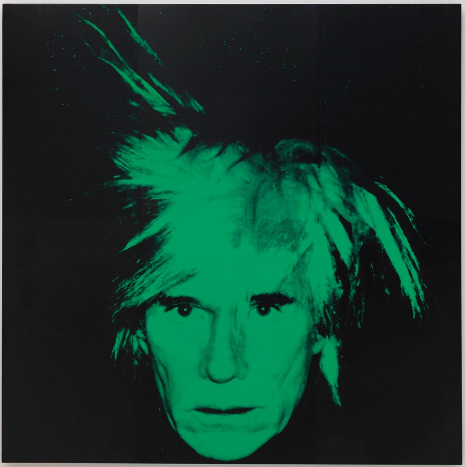 Andy Warhol, "Self-Portrait" (1986). Z Muzeum Guggenheim w Nowym Jorku