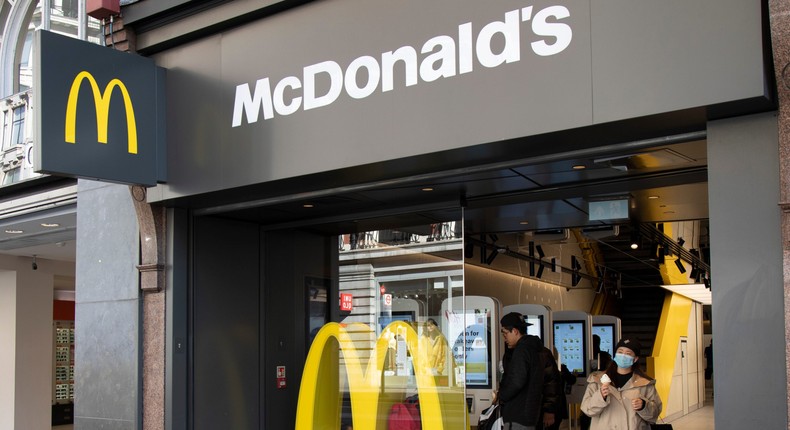 A customer said that a staff member at a UK McDonald's handed her a leaflet with the words fuck off and die written on it after she asked for allergen information.