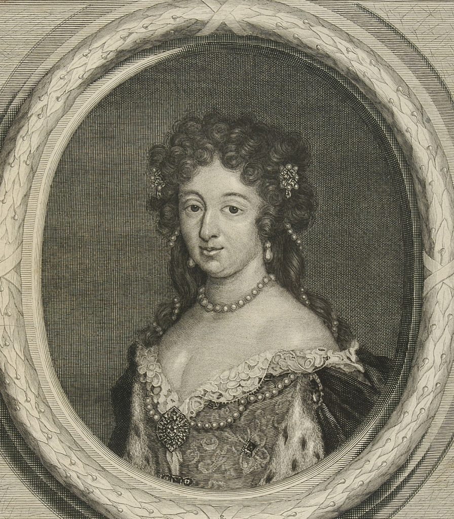 Maria Kazimiera według Pietera Stevensa (po 1676 roku).