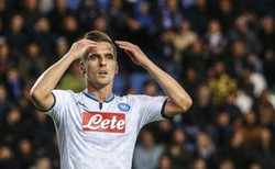 Liga Mistrzów: Cały mecz Piszczka w Pradze, tylko remis Napoli z Milikiem w składzie