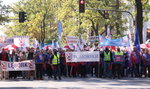 Nauczyciele wyszli na ulicę. Wielka manifestacja w Warszawie