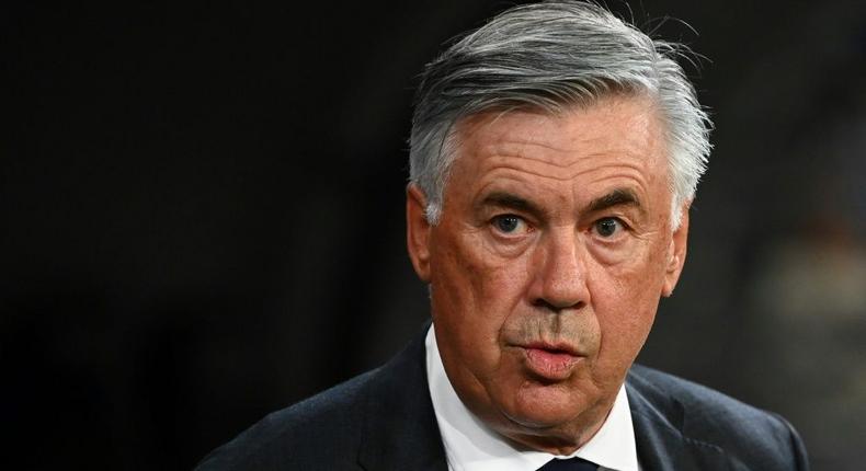 Carlo Ancelotti's Real Madrid begin their Champions League campaign on Wednesday away at Inter Milan. Creator: GABRIEL BOUYS