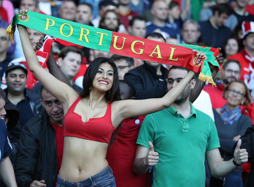 Portugalska "Siwiec" skradła serca fanów Euro 2016. GALERIA