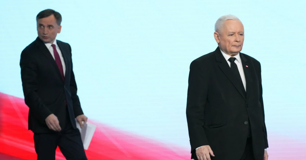 Kaczyński o odebraniu immunitetu Ziobrze. Mówi o "zbójeckiej dyktaturze" i karaniu za 500+