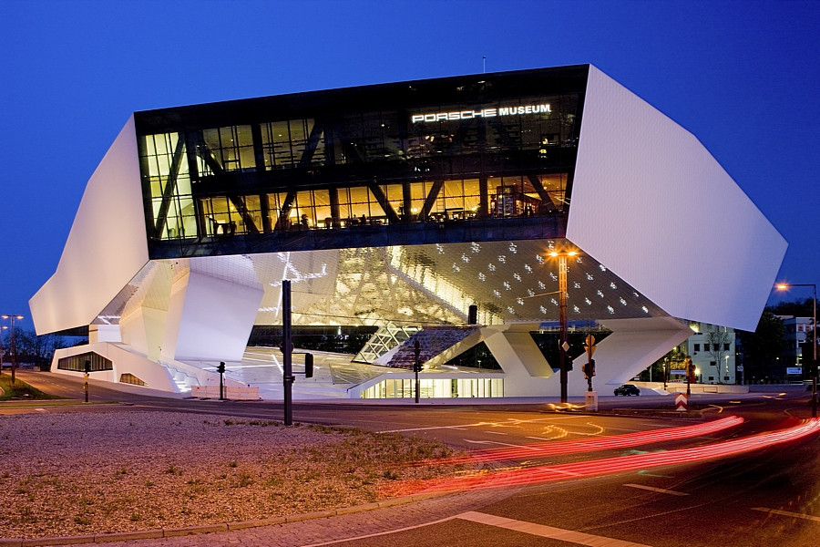 The Porsche Museum w Stuttgarcie (Niemcy)