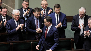 Mateusz Morawiecki bronił Mariusza Kamińskiego w Sejmie. "Jemu to zawdzięczamy"