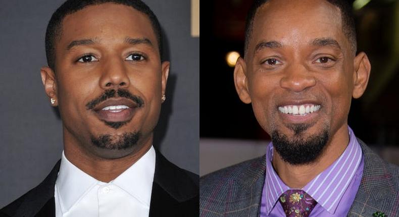 Michael B Jordan and Will Smith [Insider]